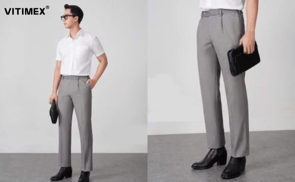 Quần âu nam trung niên đẹp·: Bí quyết chọn kiểu dáng sang trọng