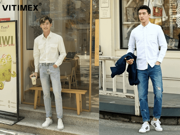 Hướng dẫn chọn size quần jean nam Châu Âu phù hợp
