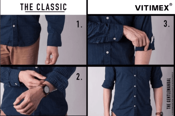 Cách xắn tay áo sơ mi nam: hướng dẫn chi tiết & phong cách