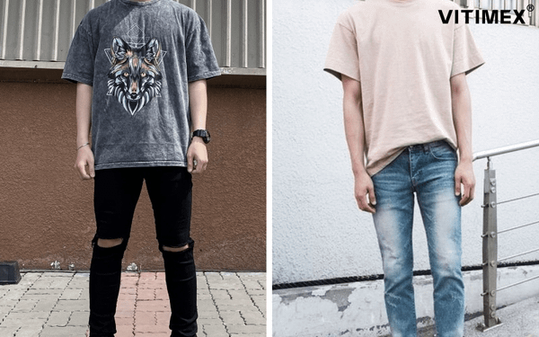 Phối quần jean áo thun nam: Bí quyết tạo phong cách cá tính