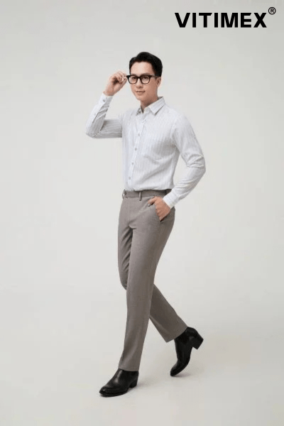 Quần âu nam trung niên đẹp·: Bí quyết chọn kiểu dáng sang trọng