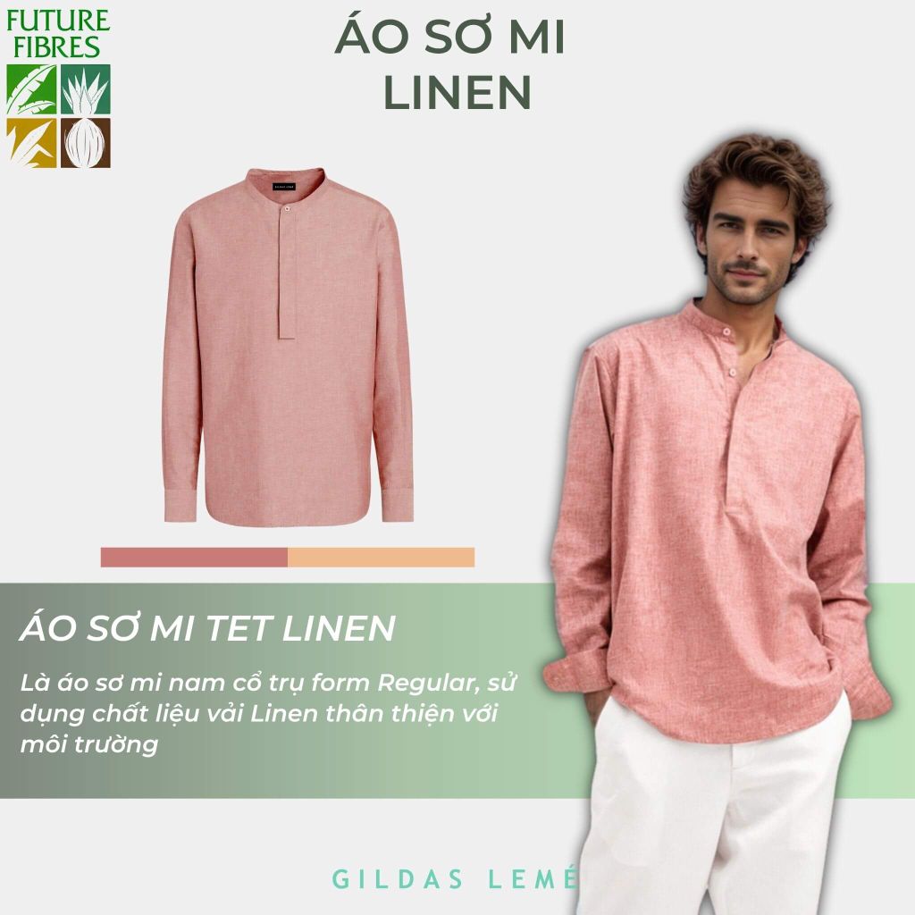 áo sơ mi tết linen