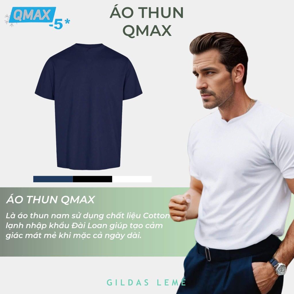 Áo thun Qmax cotton lạnh