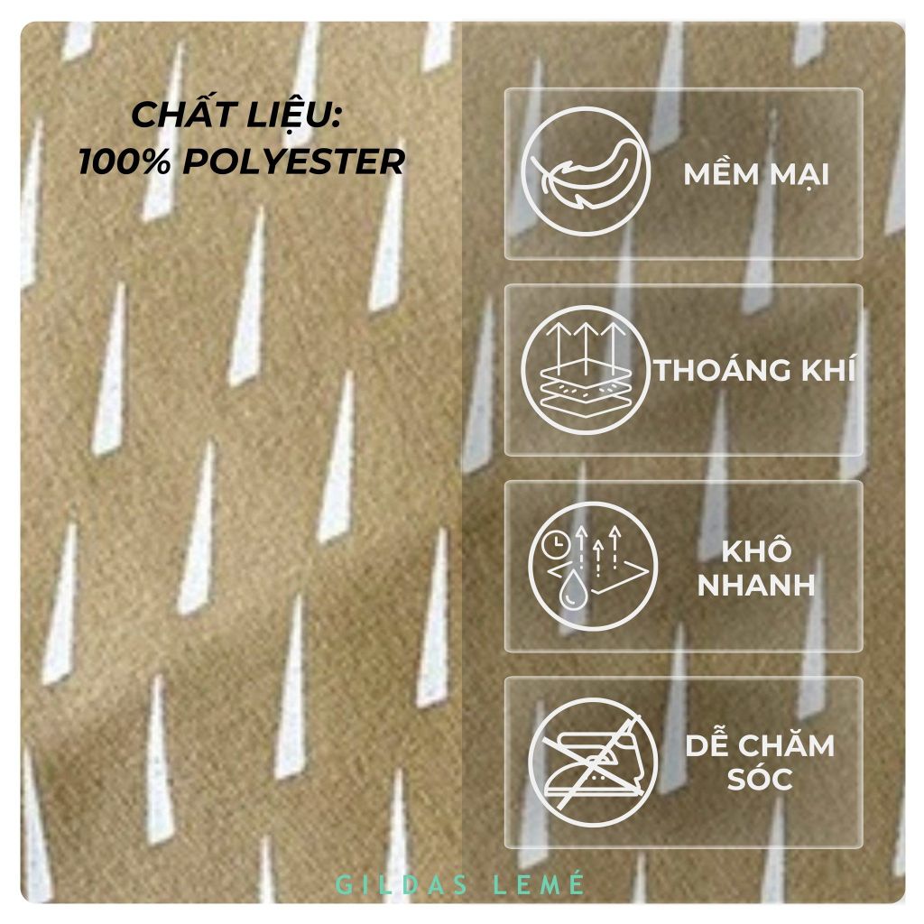 CHẤT VẢI QUẦN BƠI ACCENT MÀU BE