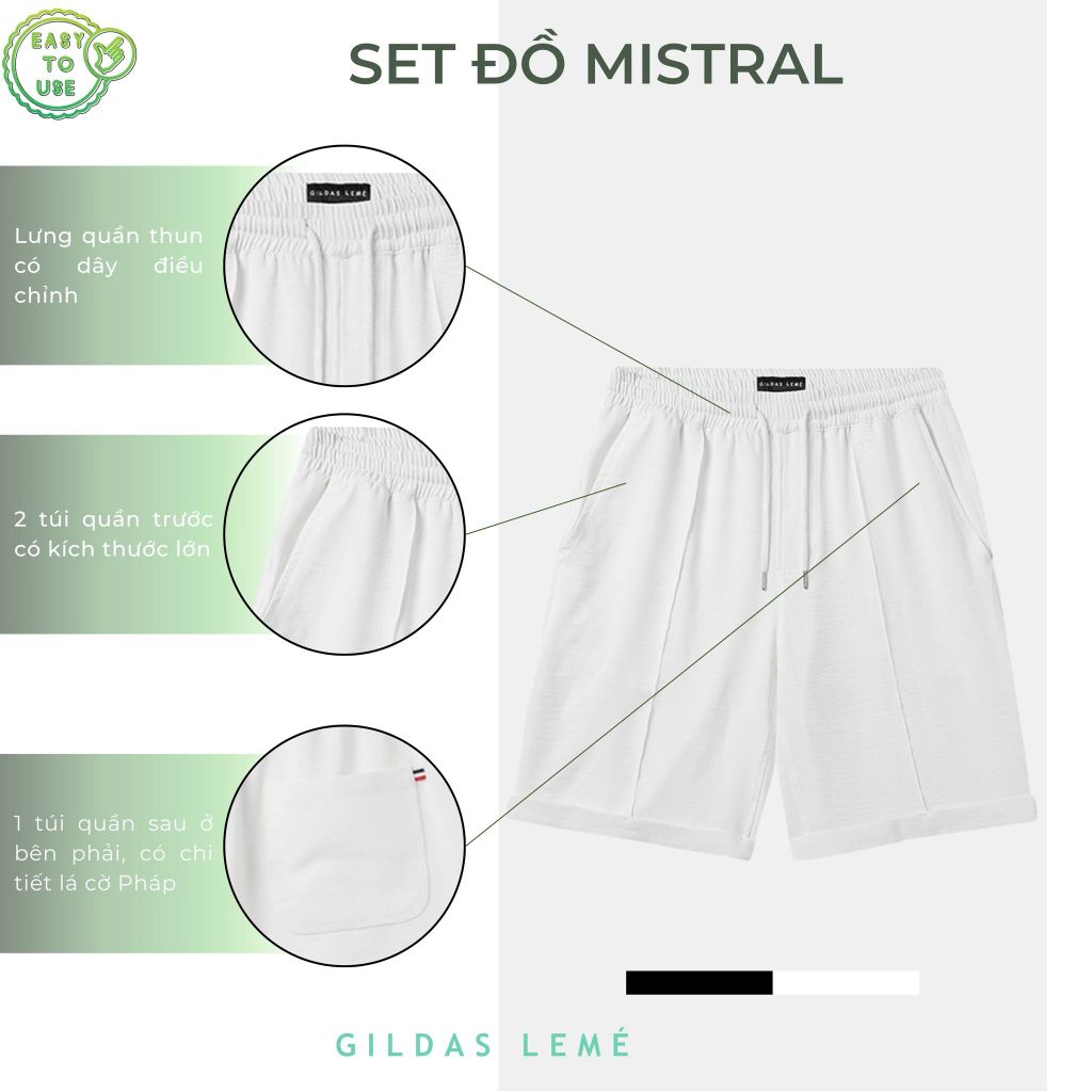 CHI TIẾT QUẦN SET ĐỒ MISTRAL