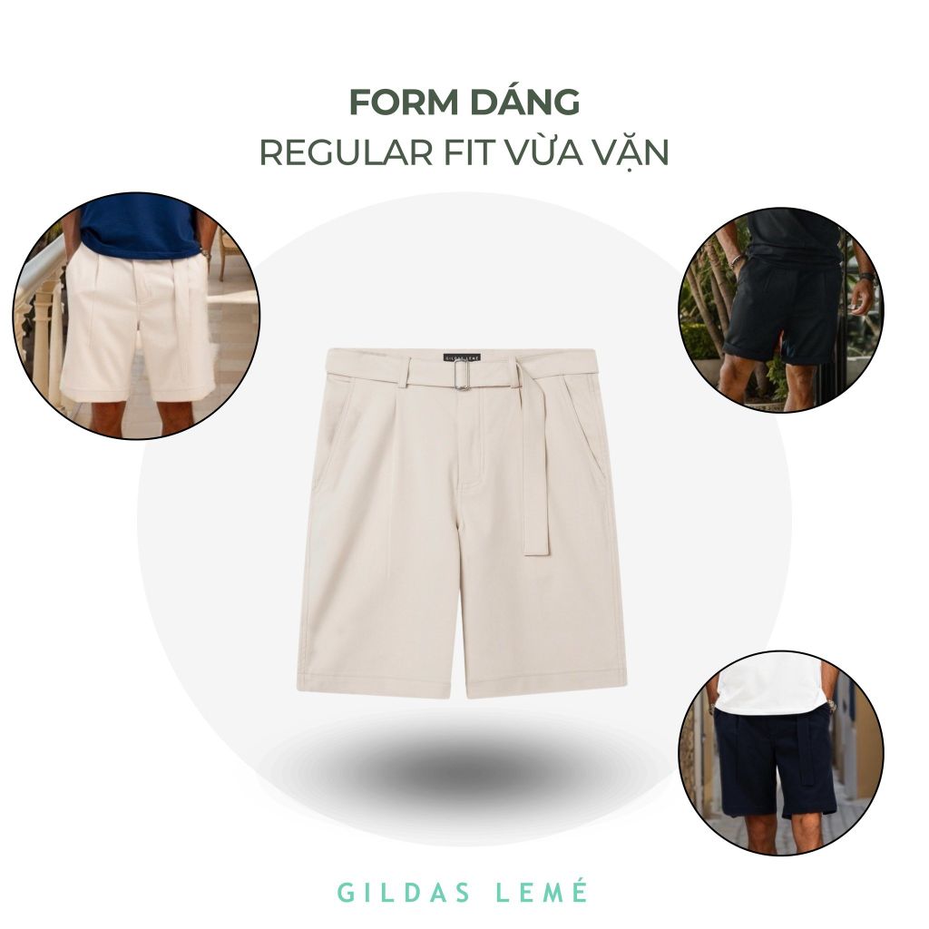 FORM DÁNG QUẦN SHORT BERMUDA