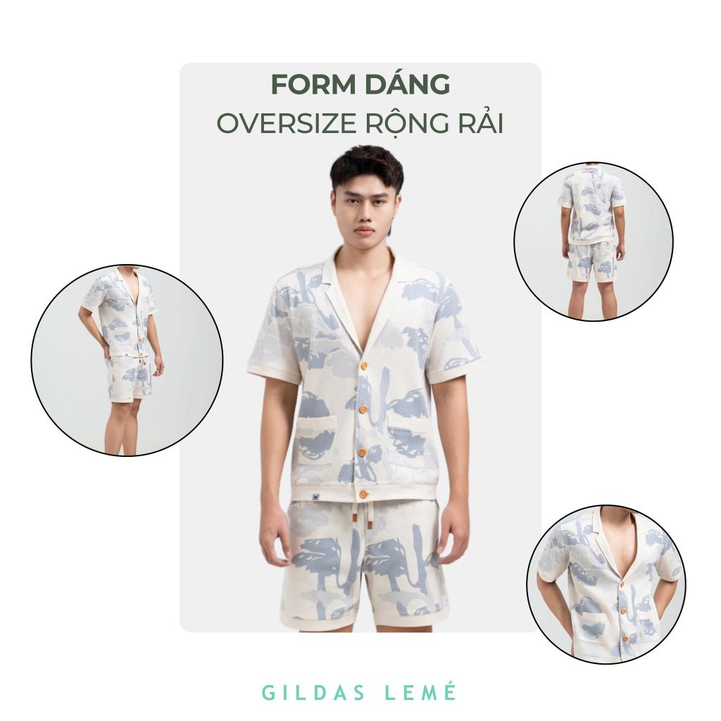 FORM DÁNG QUẦN SHORT PIN PARASOL