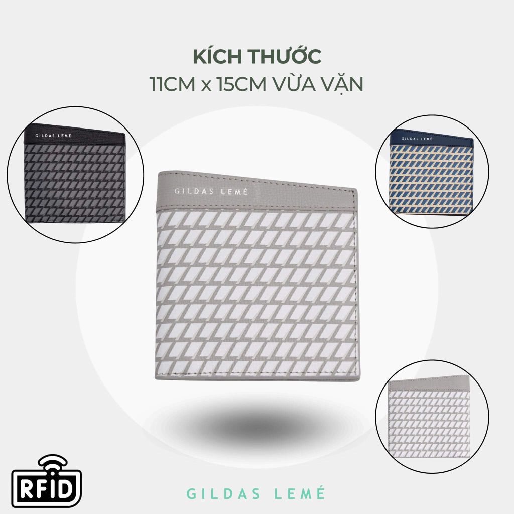 form dáng ví gập đôi đựng tiền