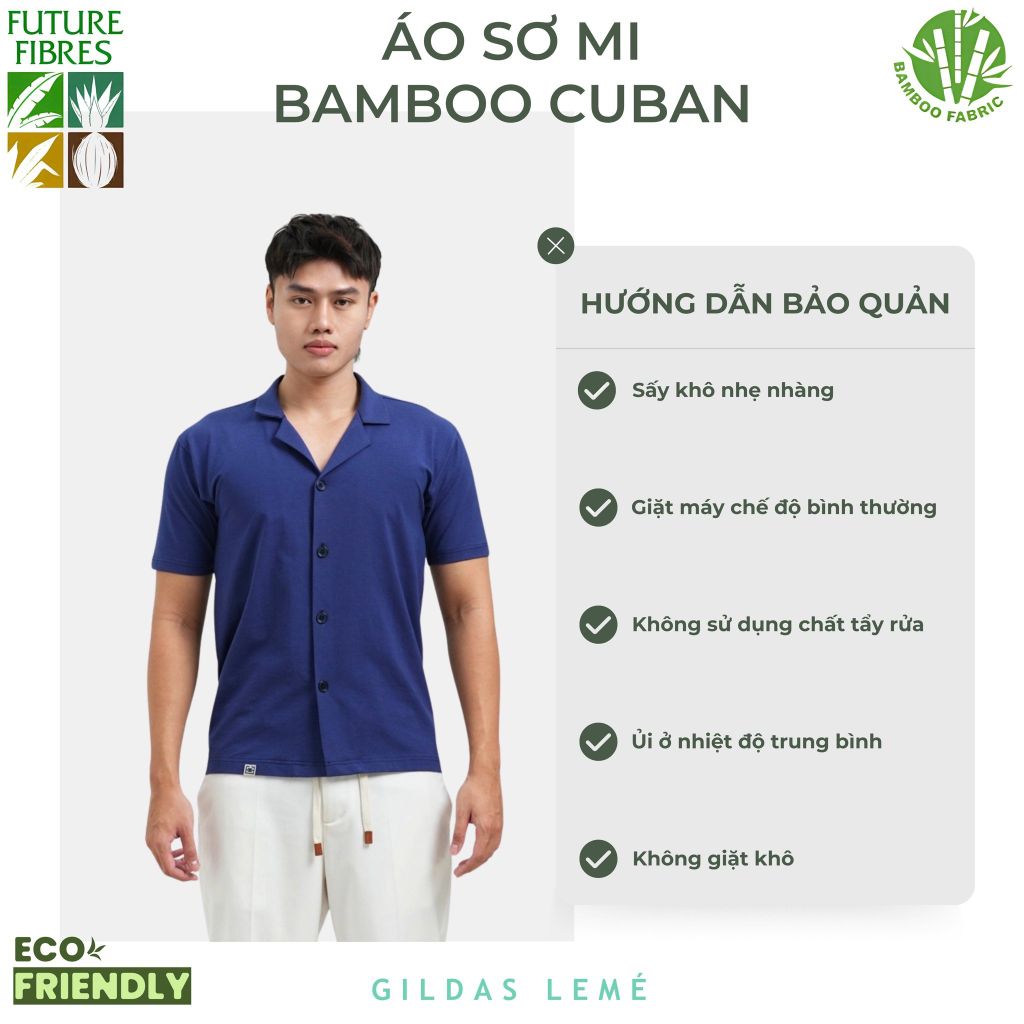 HƯỚNG DẪN BẢO QUẢN ÁO SƠ MI BAMBOO CUBAN