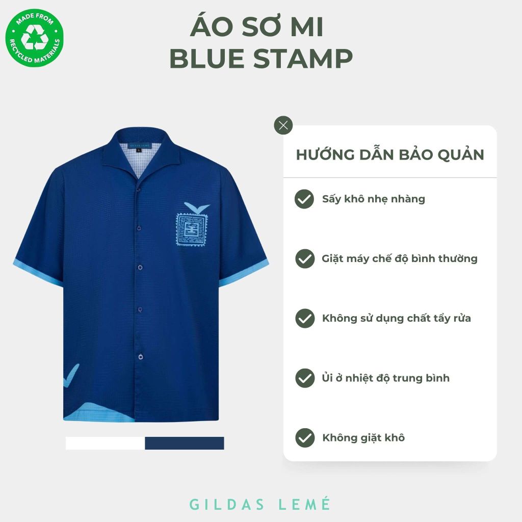 HƯỚNG DẪN BẢO QUẢN ÁO SƠ MI ĐI BIỂN BLUE STAMP