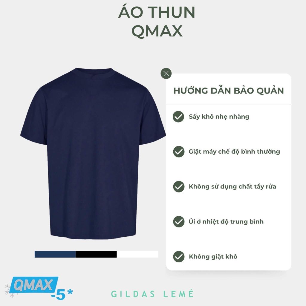 Hướng dẫn bảo quản áo thun Qmax cotton lạnh