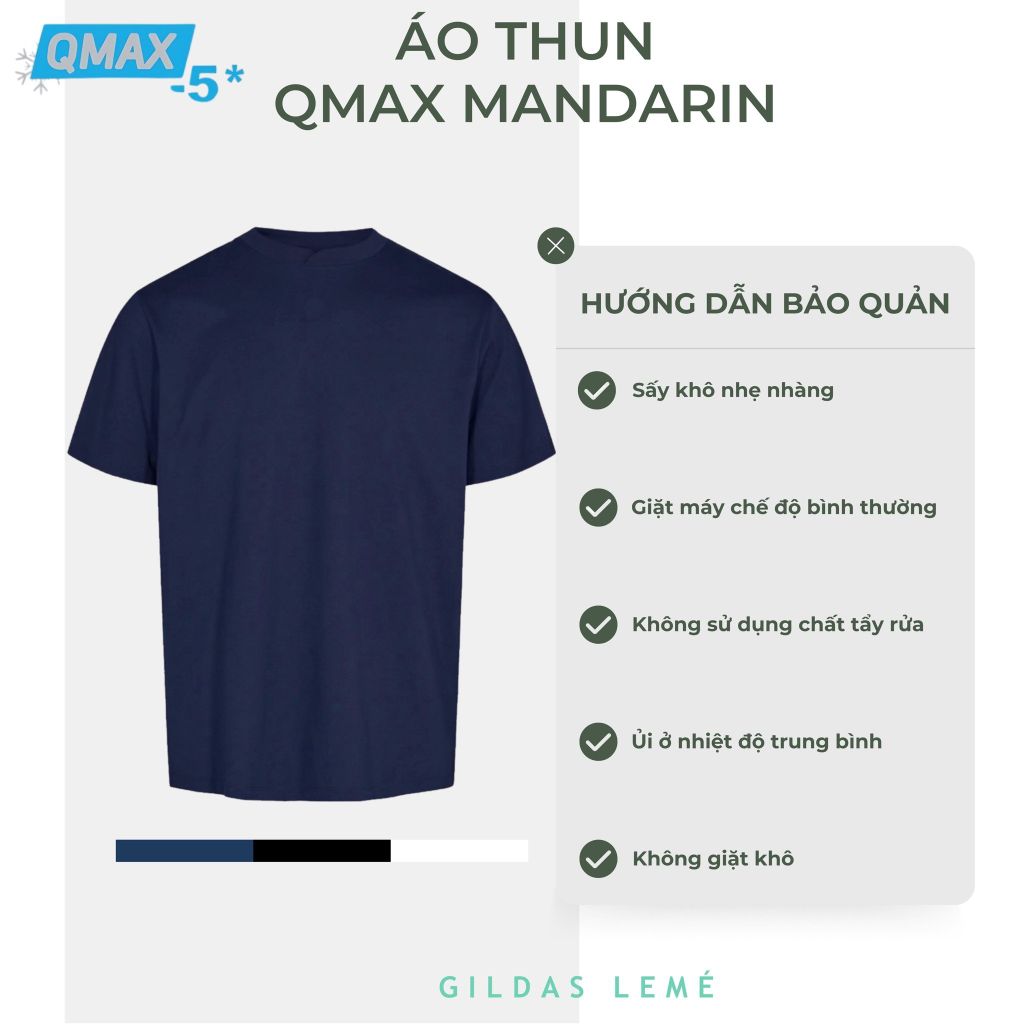 HƯỚNG DẪN BẢO QUẢN ÁO THUN QMAX MANDARIN
