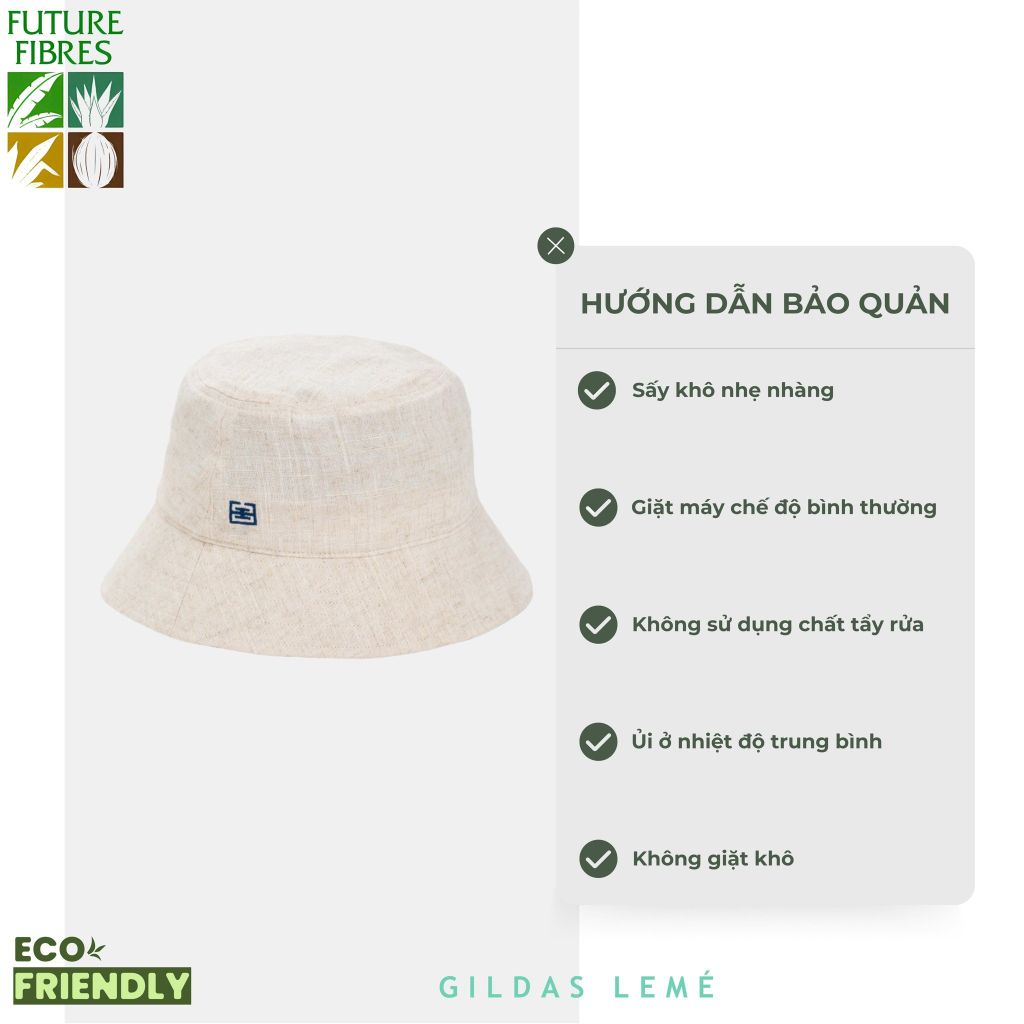 hướng dẫn nón Bucket gildas lemé