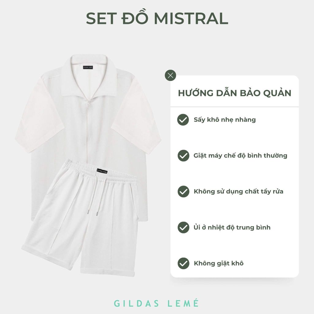 hướng dẫn bảo quản set đồ đi biển mistral