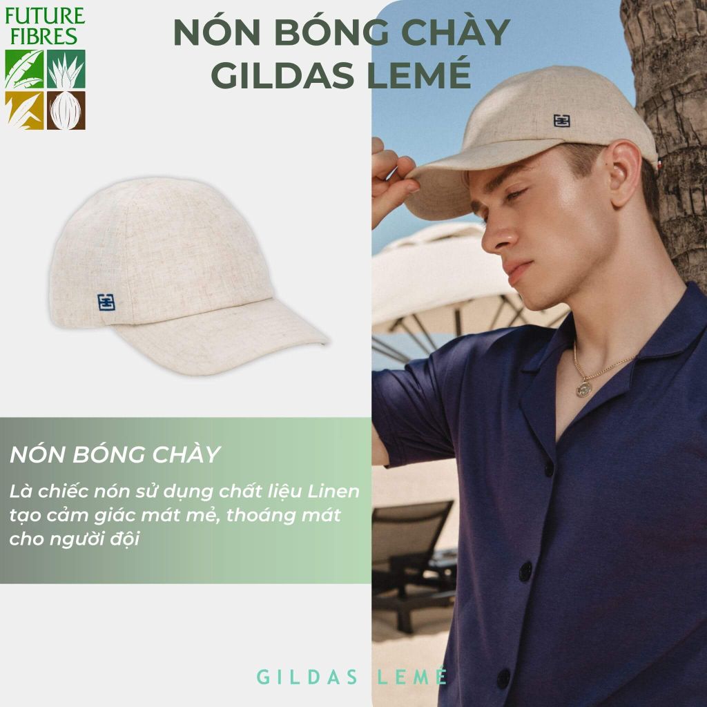 Mũ lưỡi trai linen