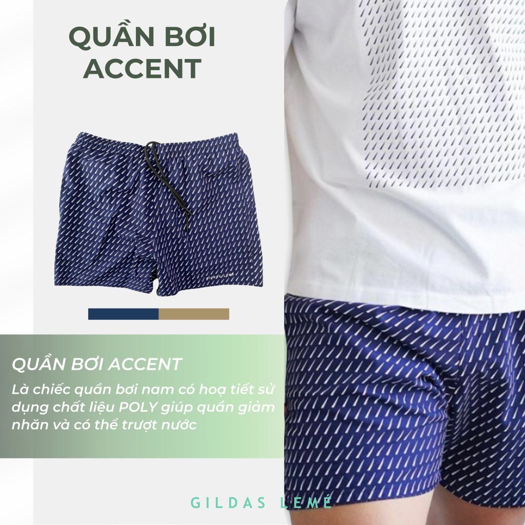 QUẦN BƠI ACCENT MÀU BE