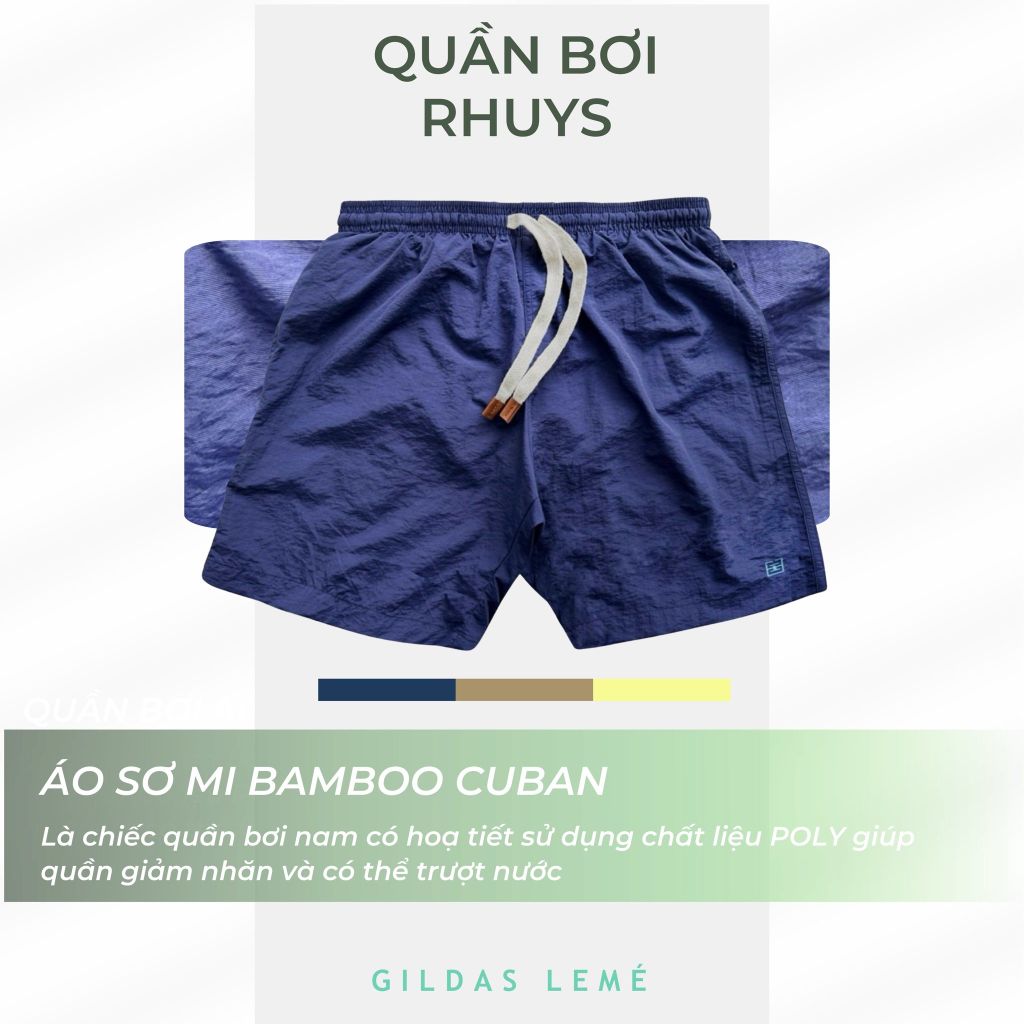 QUẦN BƠI RHUYS MÀU BE