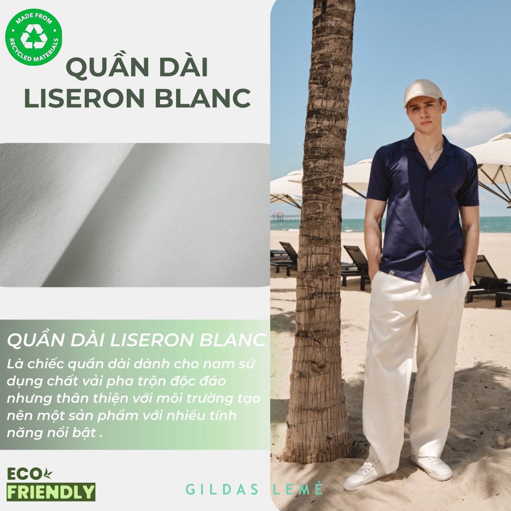 QUẦN DÀI LISERON BLANC
