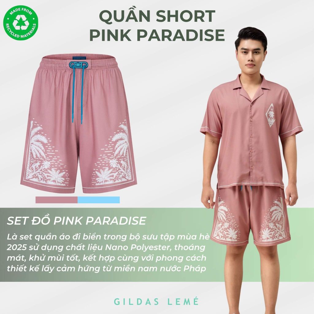 Quần short Pink Paradise