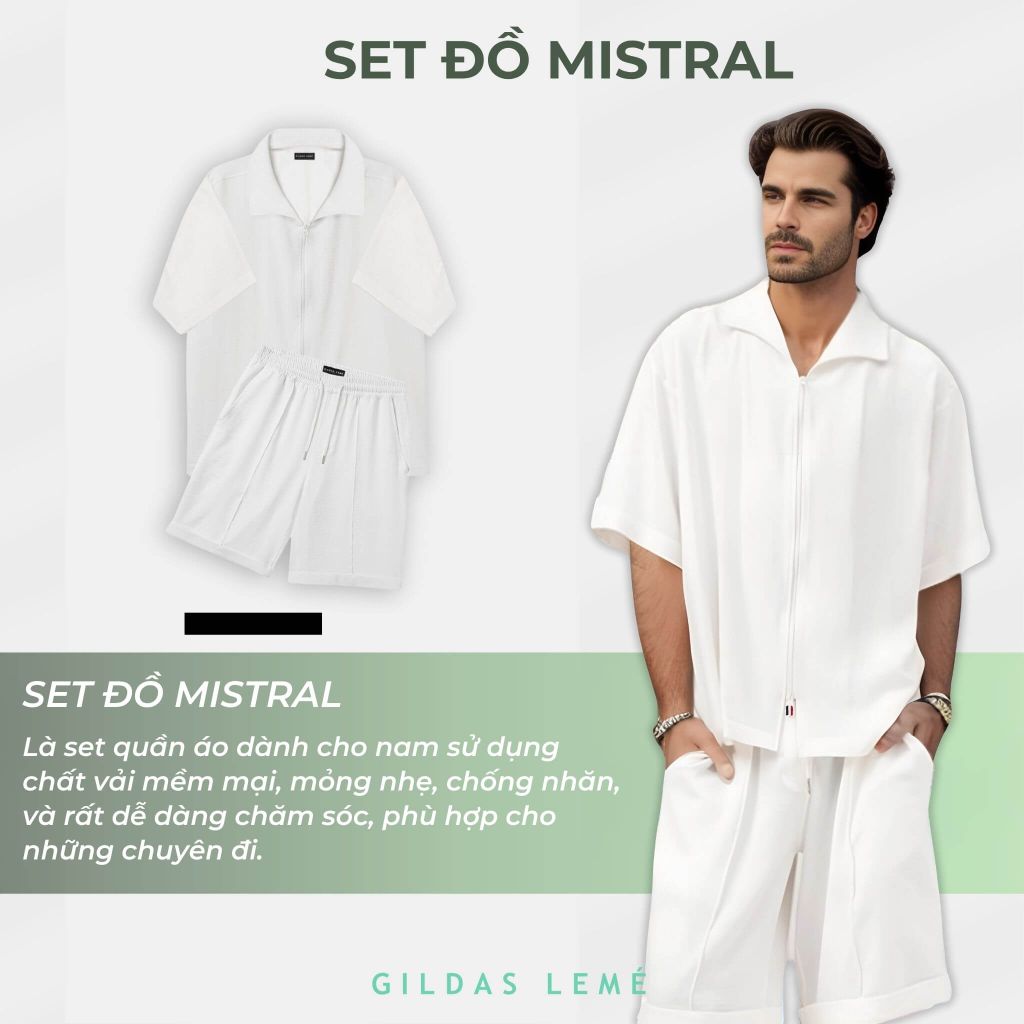 set đồ đi biển mistral