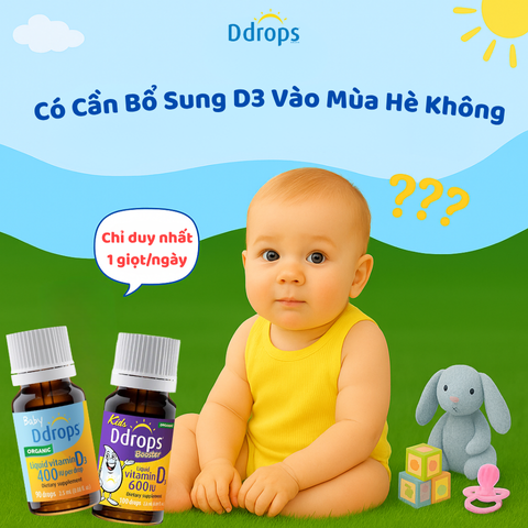 Có Cần Bổ Sung D3 Vào Mùa Hè Không? Góc Nhìn Từ Chuyên Gia