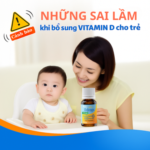 Nhiều phụ huynh đang bổ sung vitamin D sai cách: Chuyên gia cảnh báo những sai lầm dễ gặp