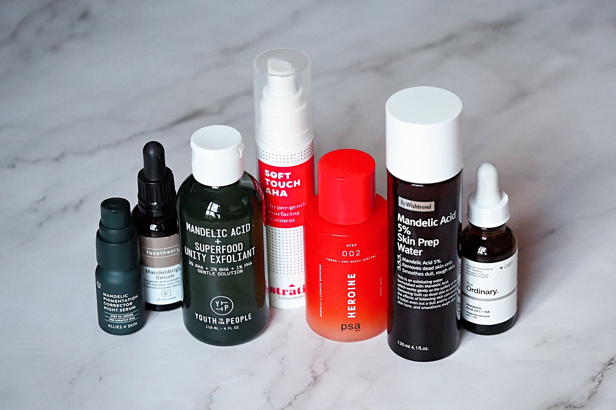 Mandelic, Lactic & Malic Acid – 3 Phiên Bản AHA Dịu Nhẹ, Nhưng Cực Đa Năng So Với Glycolic Acid