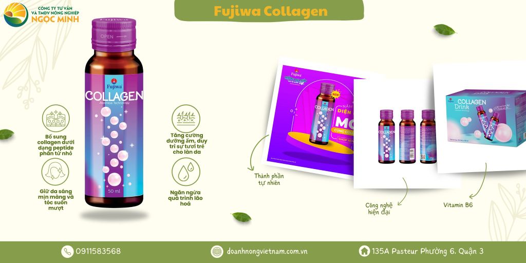 Fujiwa Collagen 50ml – Bí Quyết Thanh Xuân Cho Làn Da Rạng Ngời
