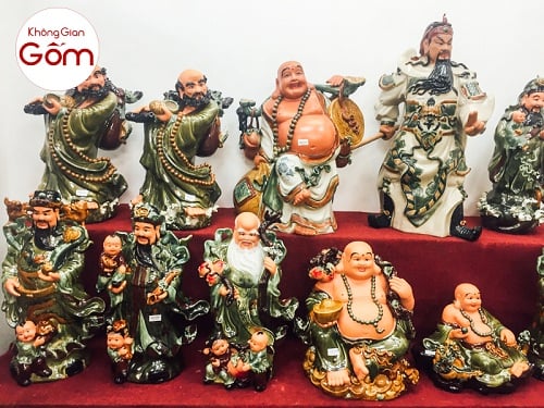 Nhà cung cấp tượng Gốm thờ cúng, tượng Phong Thủy may mắn, đẹp, giá rẻ