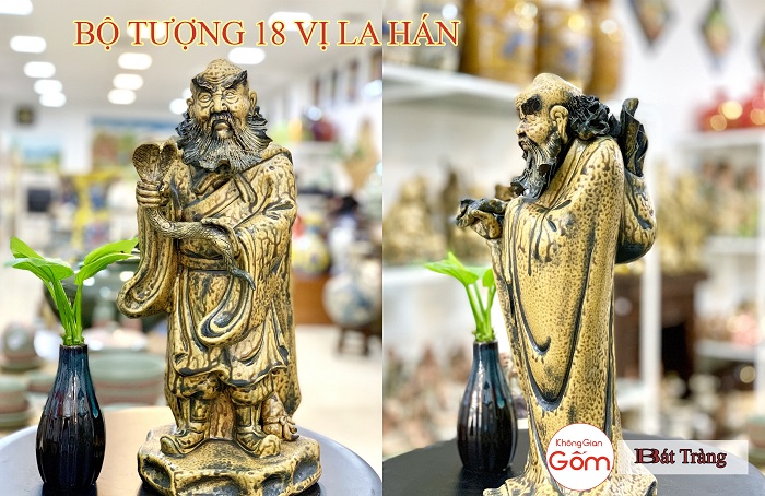Địa chỉ nào bán bộ tượng 18 vị la hán chất lượng, đẹp, bảo hành lâu dài?