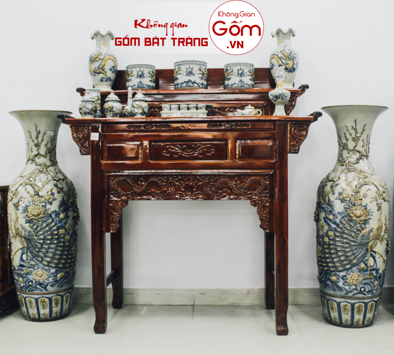 Bàn thờ dùng gỗ gì ? loại cao cấp giá bao nhiêu ?
