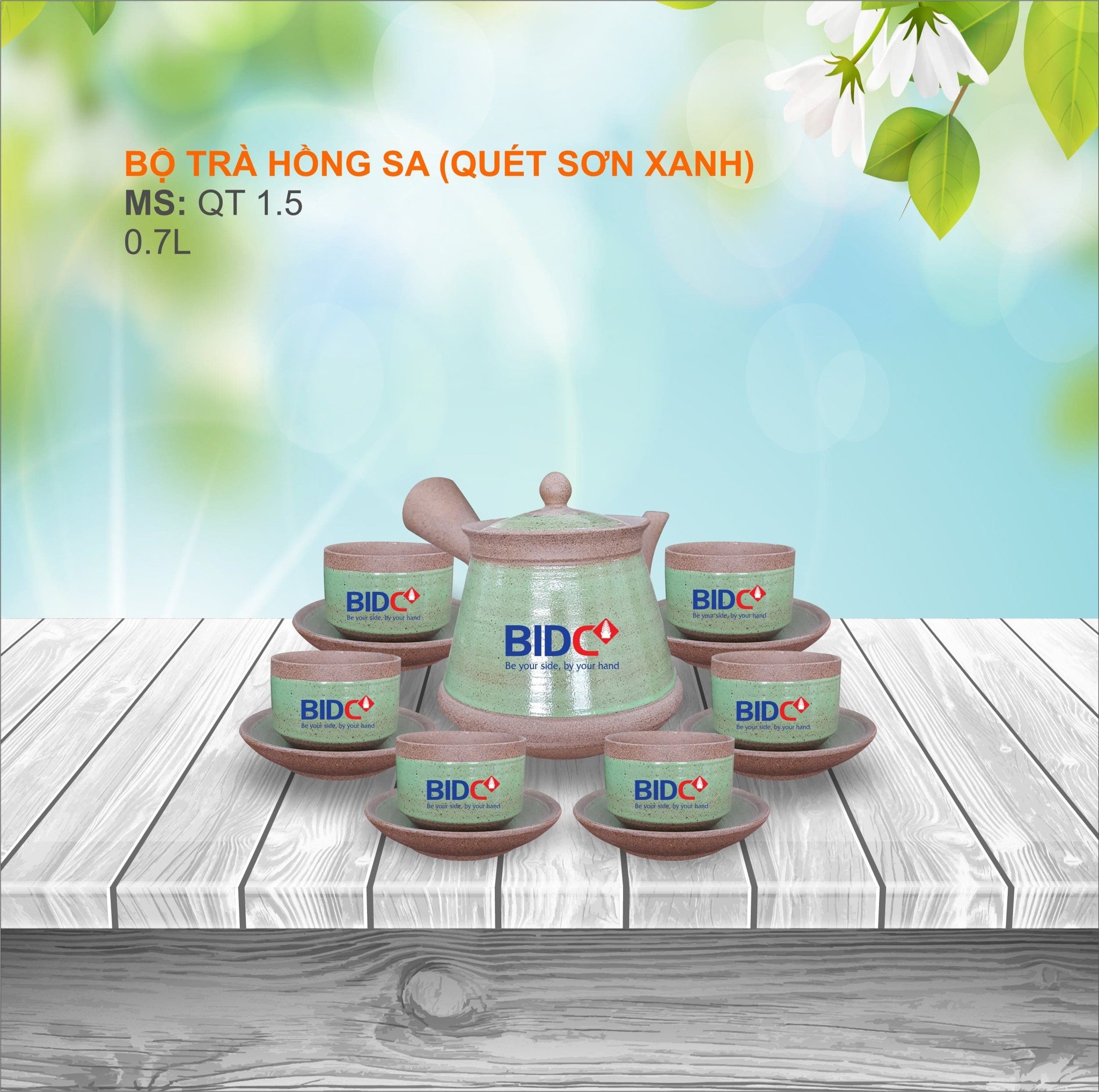 Đặt hàng bộ ấm chén quà tặng cho doanh nghiệp ở đâu đẹp và chất lượng ?