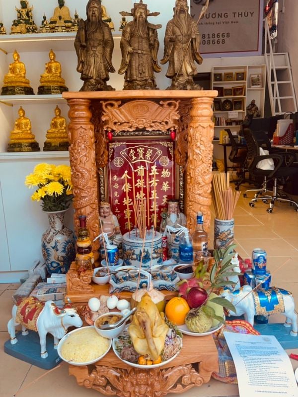 Hướng dẫn cách tự bốc Bát Hương (Bát nhang) Bàn thờ Thần Tài