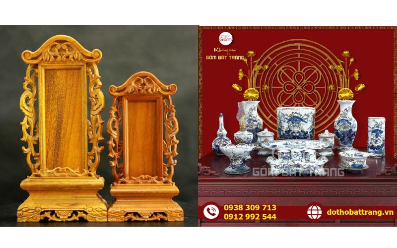 Mẫu bài vị hương linh và ý nghĩa phong thủy bài vị thờ cúng