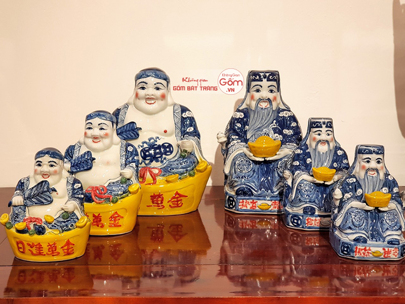 Tại sao nên thỉnh tượng thờ thần tài thổ địa bằng gốm sứ Bát Tràng ?