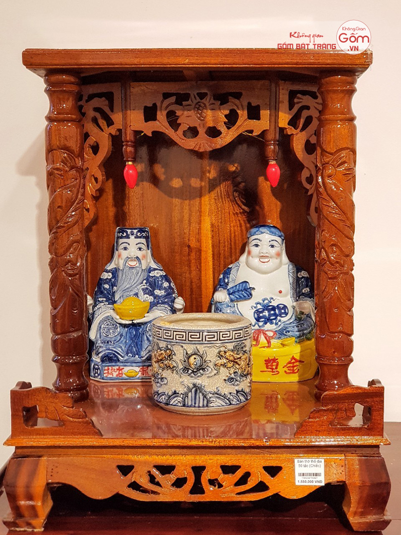 Bán bàn thờ ông địa, bàn thờ ông thần tài đẹp giá rẻ tại Quãng Nam
