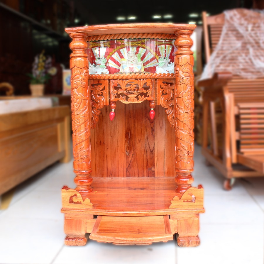 Bàn thờ ông địa gỗ gõ đỏ mua ở đâu ? giá bán bao nhiêu tiền ?