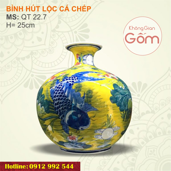 Bình hoa gốm bát tràng giá bao nhiêu? Mua ở đâu?