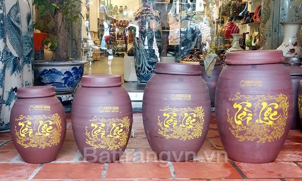 Chuyên cung cấp sỉ và lẻ bình chum ngâm rượu đẹp tại Hà Nội