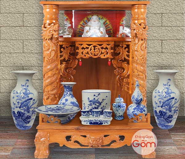 Bộ bàn thờ chung cư cao cấp