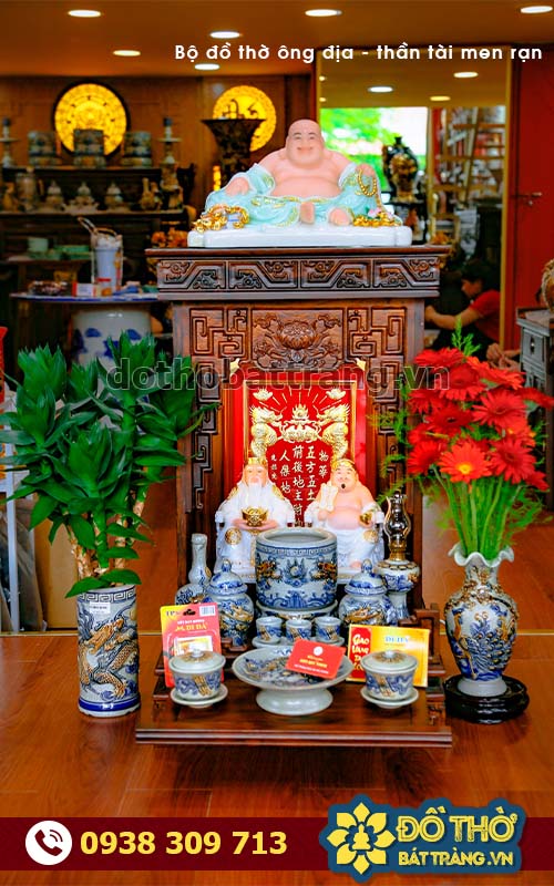 Bàn thờ ông địa gồm những gì?