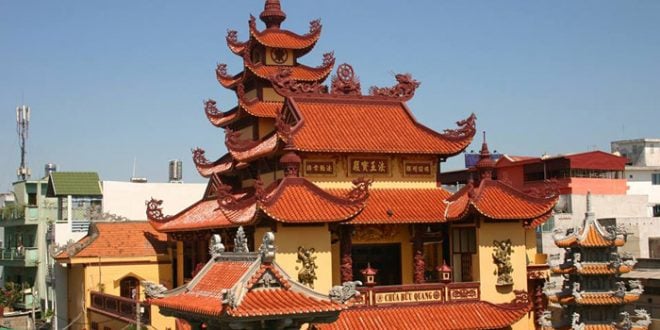 Nét đẹp trong kiến trúc chùa Bửu Quang quận 7