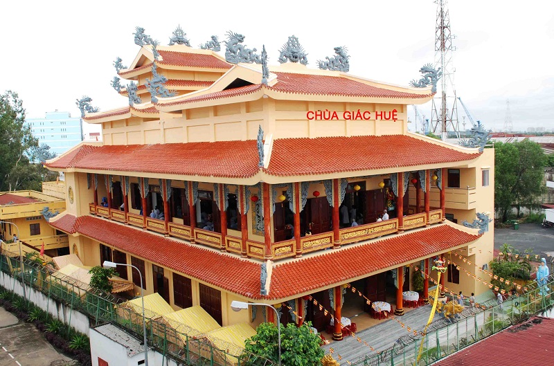 Viếng thăm chùa Giác Huệ quận 7 thành phố Hồ Chí Minh