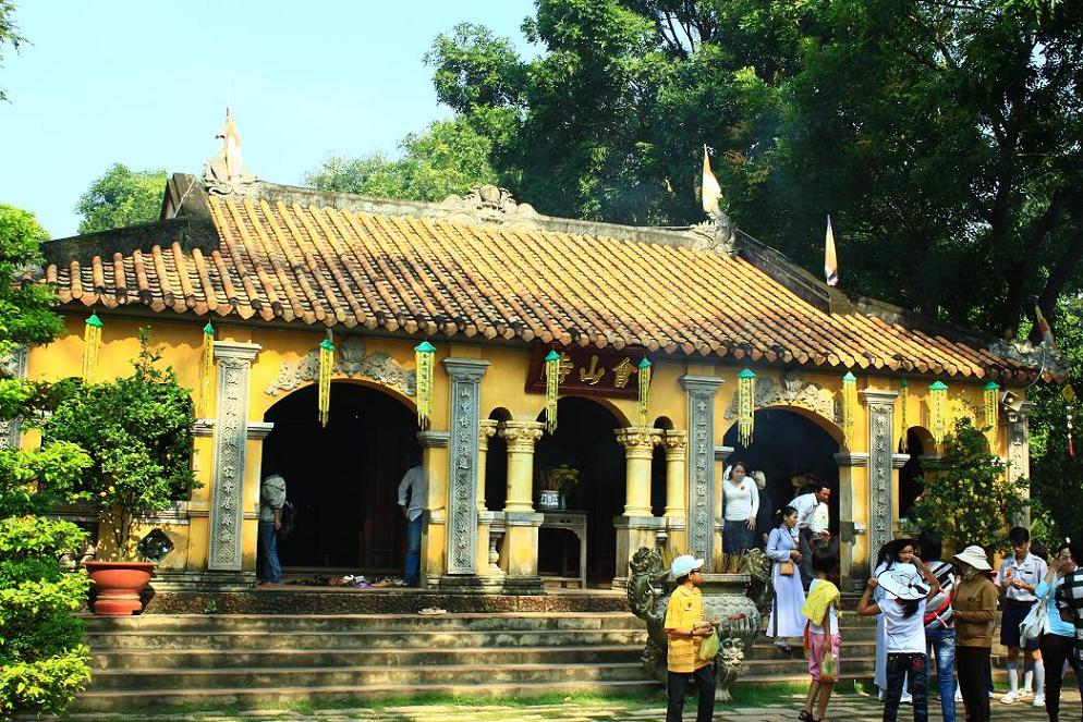 Nhớ Về chùa Hội Sơn 300 năm tuổi trước khi xảy ra hỏa hoạn