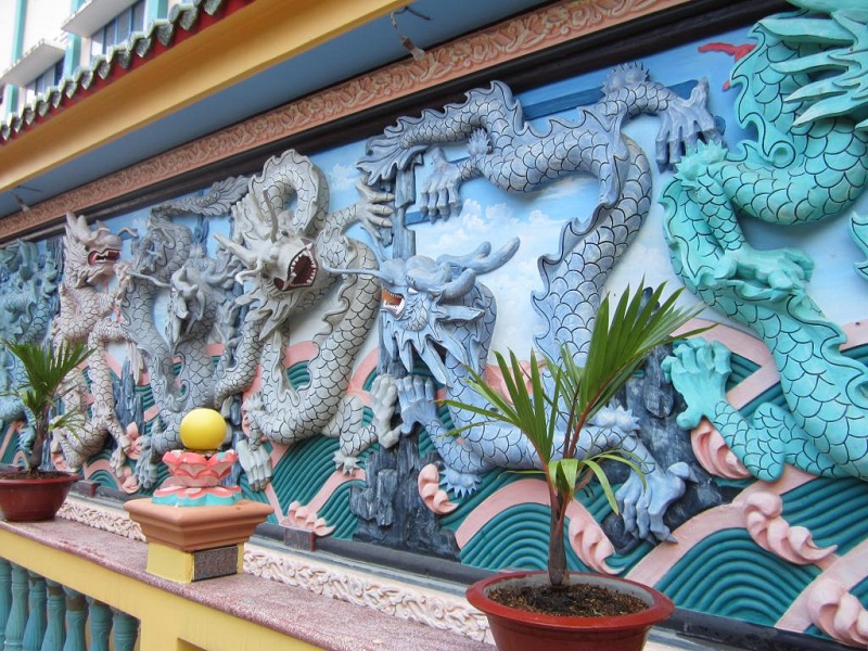 Nét Đẹp cổ kính của ngôi chùa Long Hoa Cổ Tự quận 8