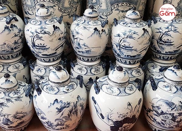 Chuyên cung cấp sỉ và lẻ bình chum ngâm rượu đẹp tại Thái Bình