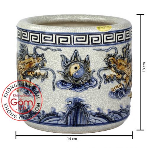 Chọn mua cỡ bát hương phi 14 đẹp và chất lượng nhất tại Không Gian Gốm