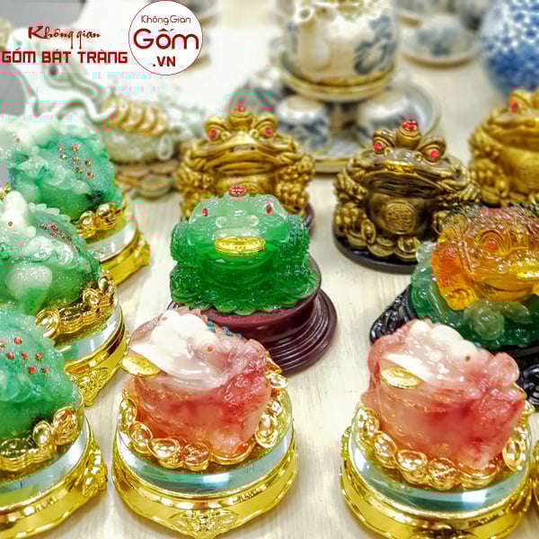 Chọn cóc ngậm tiền phù hợp người Mệnh Hỏa