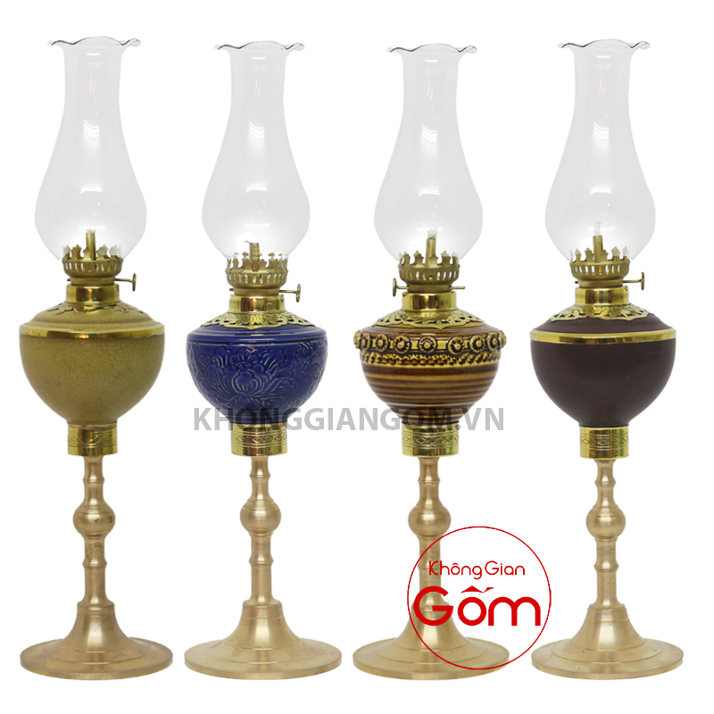 Những chiếc đèn dầu thờ cúng đậm chất Hà Nội Cổ