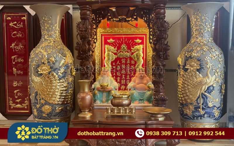 Đồ thờ cao cấp quận Bình Tân – Có nên mua đồ thờ gốm sứ Trung Quốc?